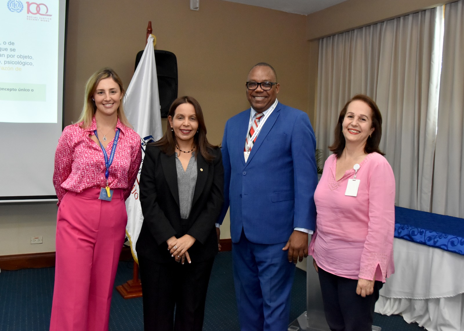 Subcoordinadora de la Comisión para la Igualdad de Género del Poder Judicial participa encuentro para Fortalecer las Competencias en procesos de conciliación/mediación y resolución de conflictos laborales en República Dominicana. 